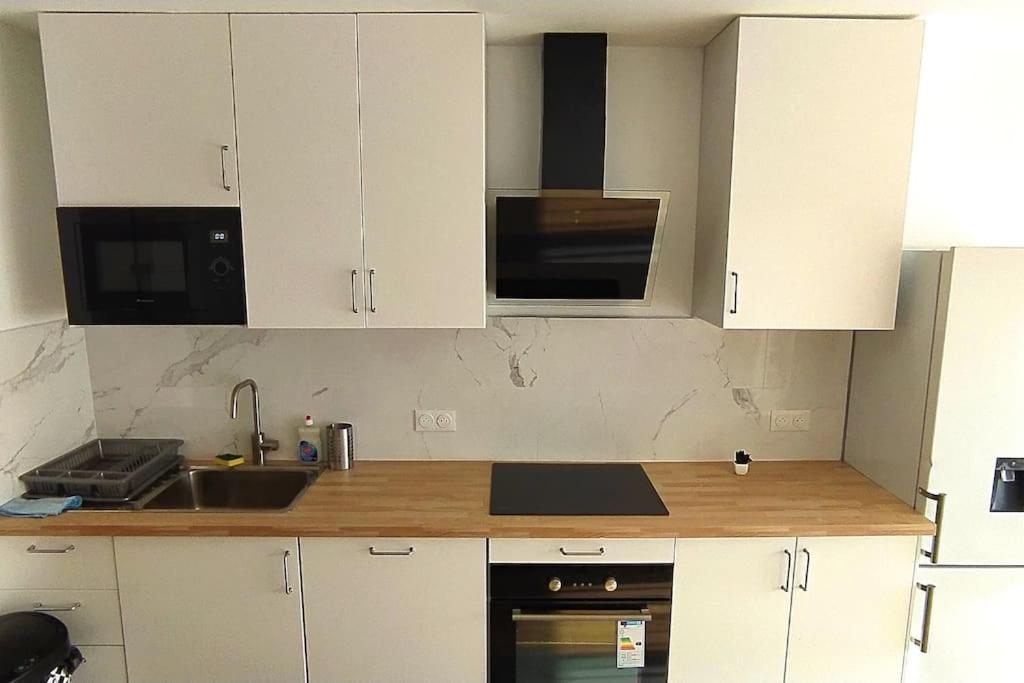 Parisian Cosy Flat With Balcony Apartment Аржантьой Екстериор снимка